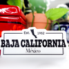 Baja California clear sticker
