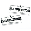 Baja California and San Luis Potosi clear stickers