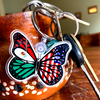 De Aqui y De Alla Butterfly Keychain